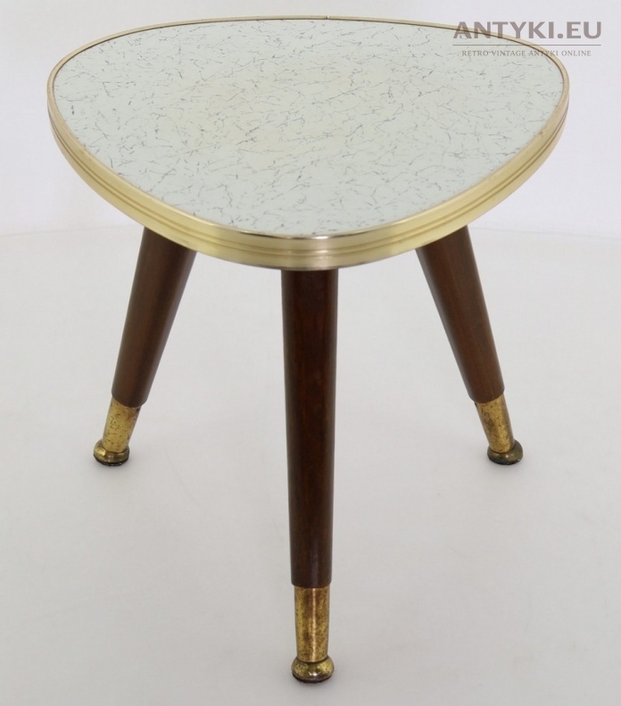 Stylowy kwietnik retro vintage mid-century